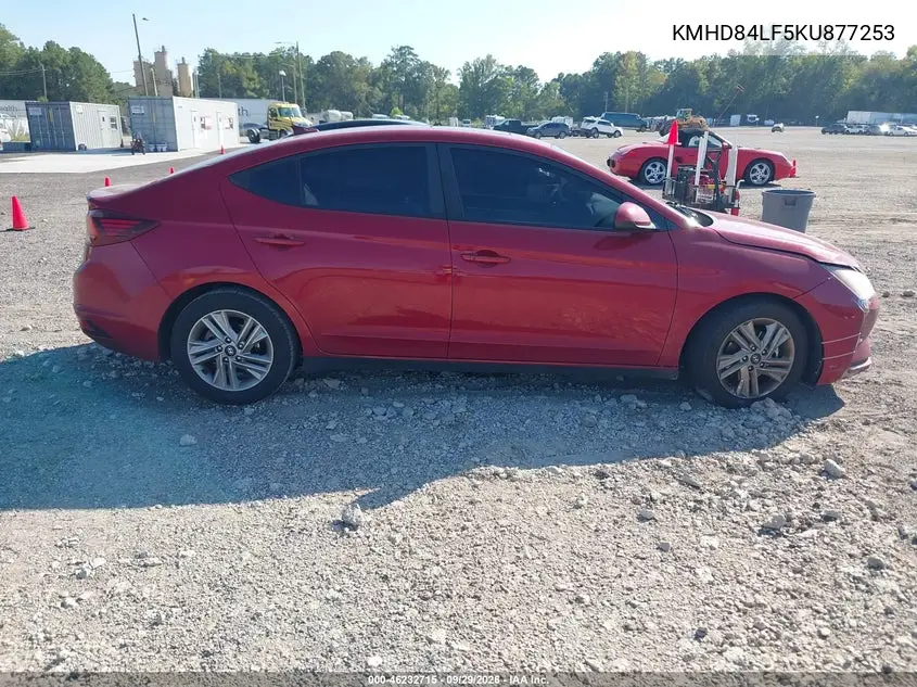2019 HYUNDAI ELANTRA VIN KMHD84LF5KU877253 — фото 13