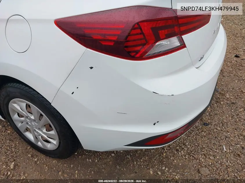 2019 HYUNDAI ELANTRA VIN 5NPD74LF3KH479945 — фото 13