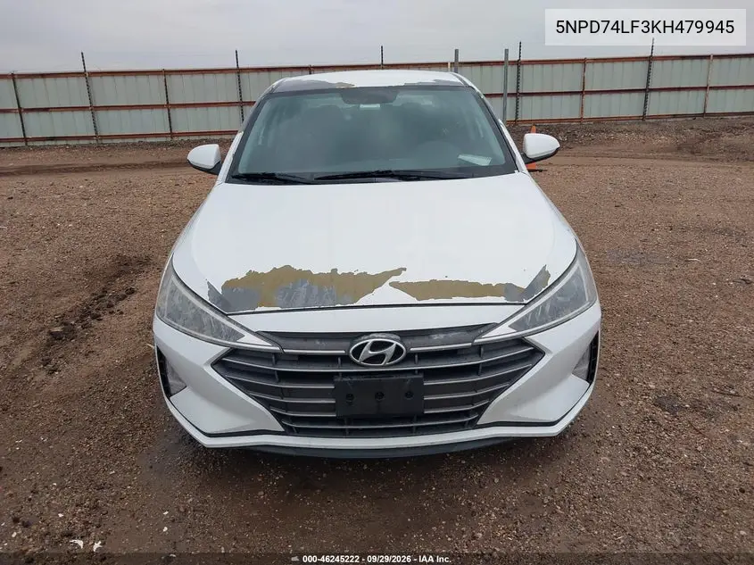 2019 HYUNDAI ELANTRA VIN 5NPD74LF3KH479945 — фото 17