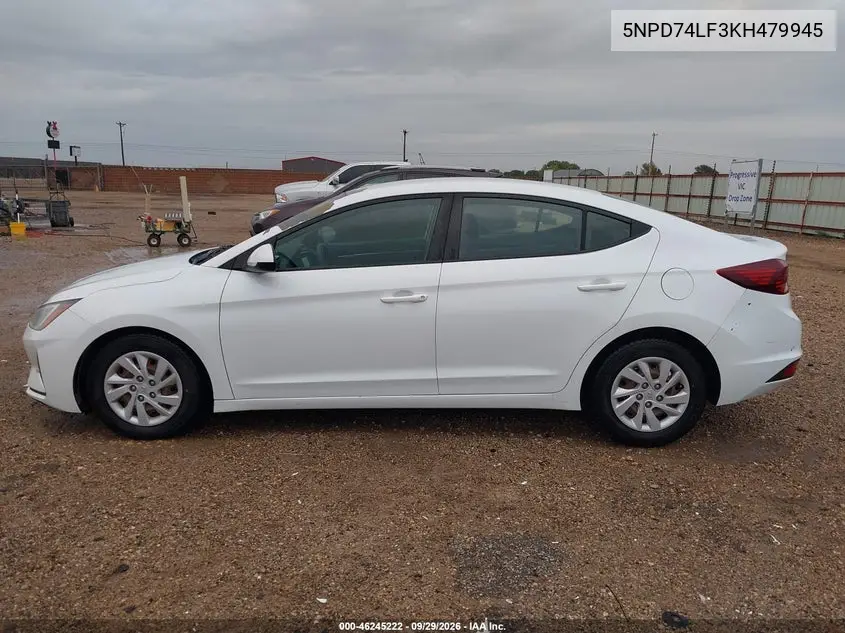 2019 HYUNDAI ELANTRA VIN 5NPD74LF3KH479945 — фото 19