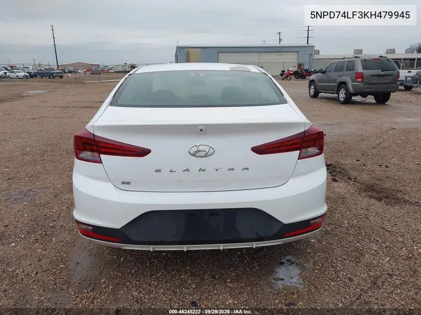 2019 HYUNDAI ELANTRA VIN 5NPD74LF3KH479945 — фото 21