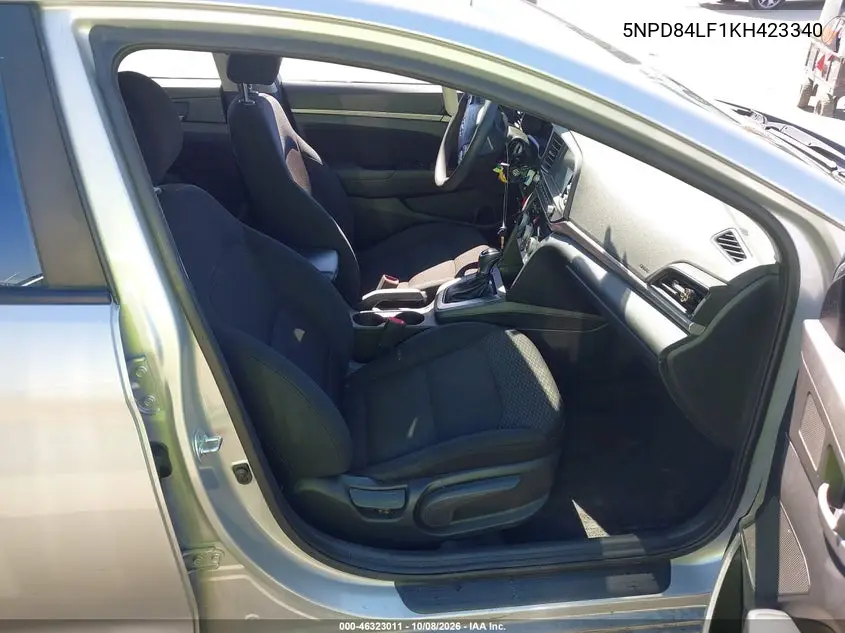 2019 HYUNDAI ELANTRA VIN 5NPD84LF1KH423340 — фото 5