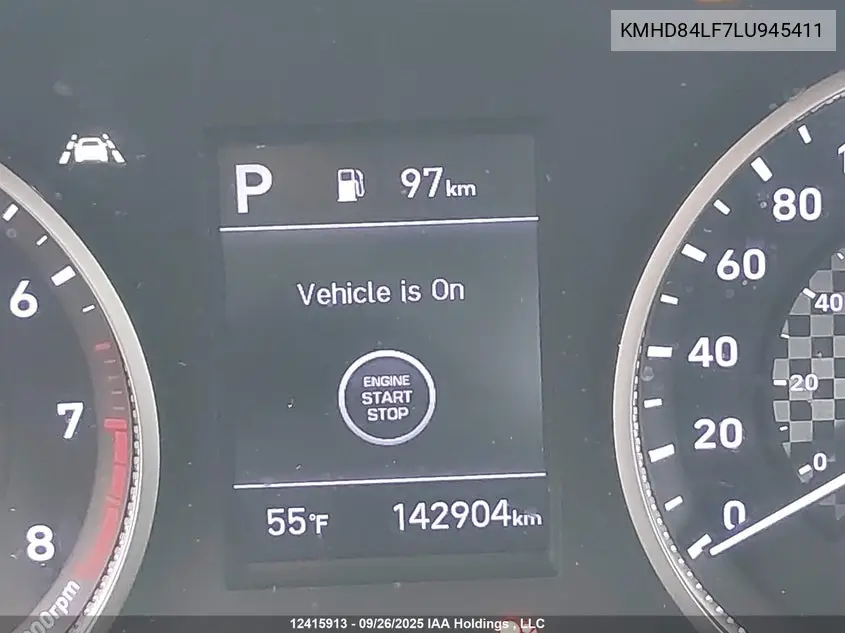 2020 HYUNDAI ELANTRA VIN KMHD84LF7LU945411 — фото 15
