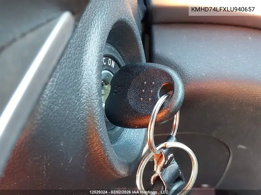 2020 HYUNDAI ELANTRA VIN KMHD74LFXLU940657 — фото 11