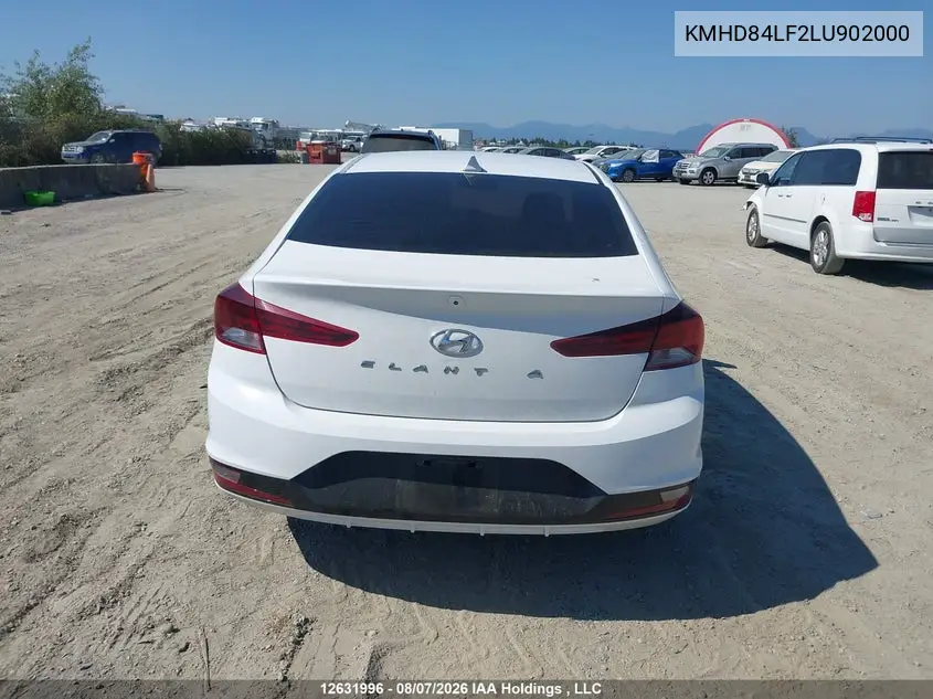 2020 HYUNDAI ELANTRA VIN KMHD84LF2LU902000 — фото 16