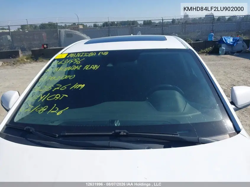 2020 HYUNDAI ELANTRA VIN KMHD84LF2LU902000 — фото 17
