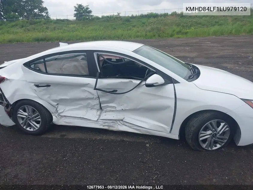 2020 HYUNDAI ELANTRA VIN KMHD84LF1LU979120 — фото 12
