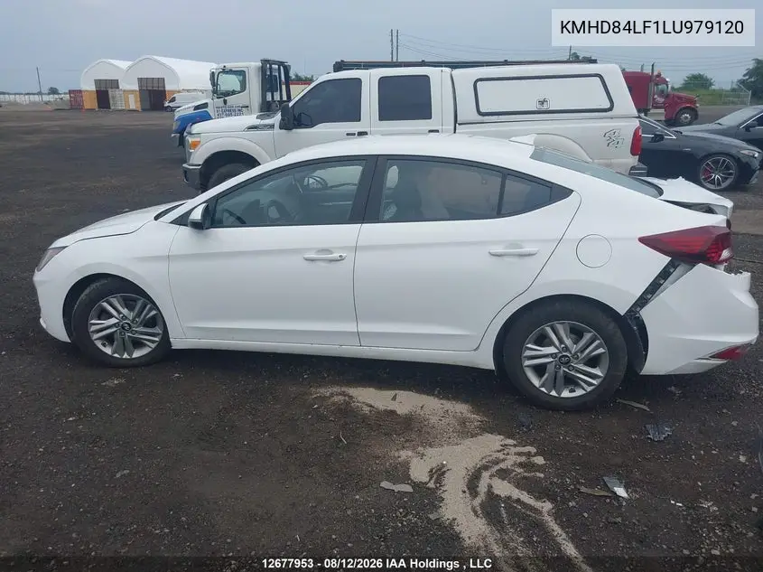 2020 HYUNDAI ELANTRA VIN KMHD84LF1LU979120 — фото 13
