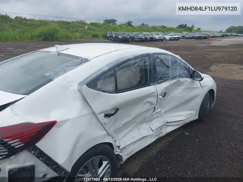 2020 HYUNDAI ELANTRA VIN KMHD84LF1LU979120 — фото 18