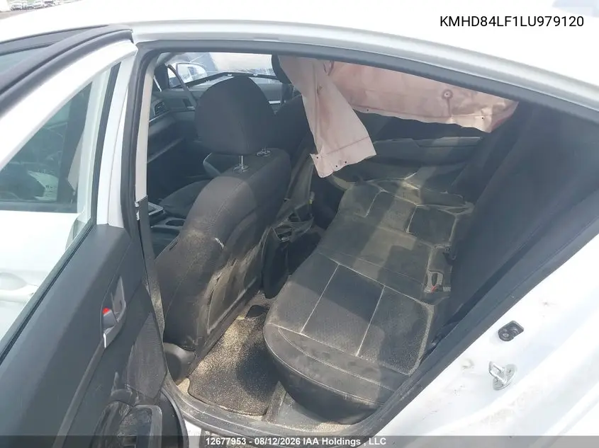 2020 HYUNDAI ELANTRA VIN KMHD84LF1LU979120 — фото 8
