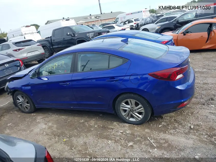 2020 HYUNDAI ELANTRA VIN KMHD84LF1LU911030 — фото 15
