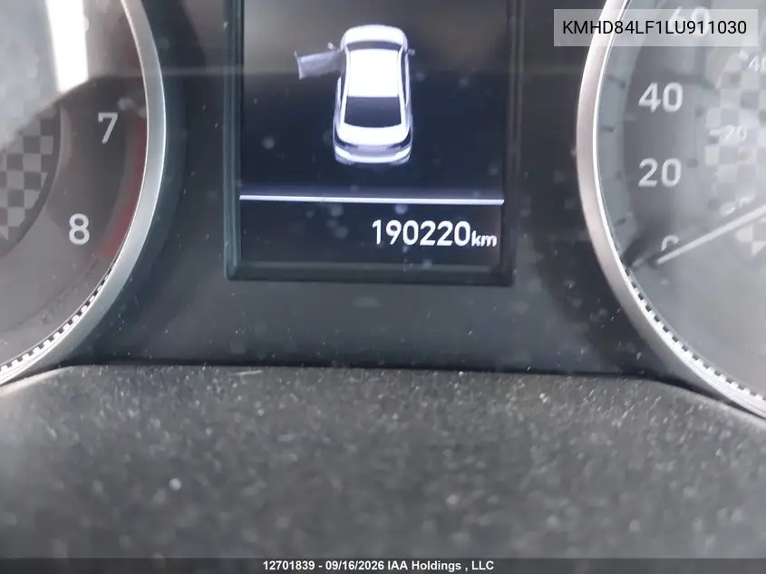 2020 HYUNDAI ELANTRA VIN KMHD84LF1LU911030 — фото 16