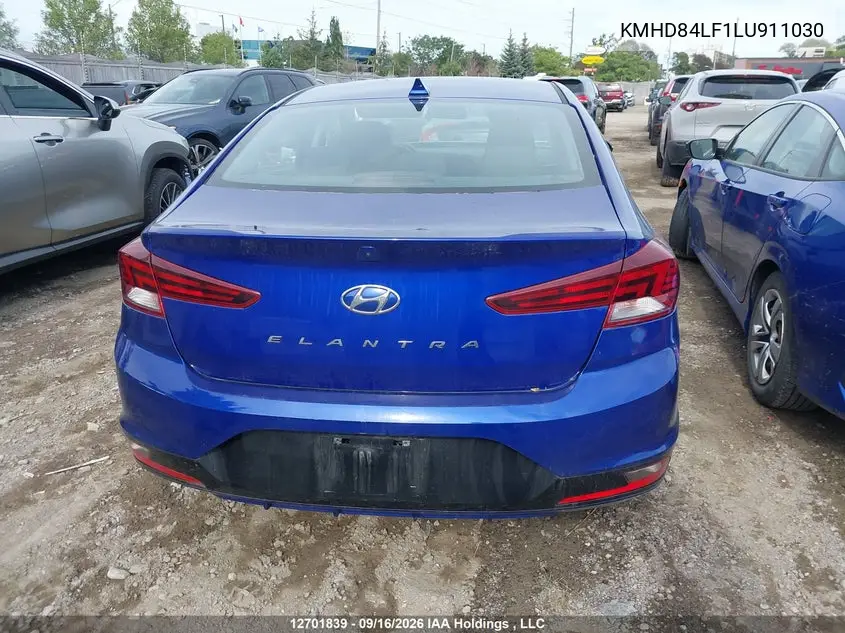 2020 HYUNDAI ELANTRA VIN KMHD84LF1LU911030 — фото 17