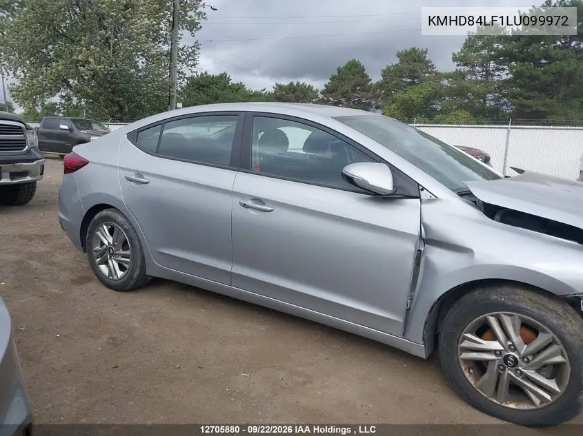 2020 HYUNDAI ELANTRA VIN KMHD84LF1LU099972 — фото 13