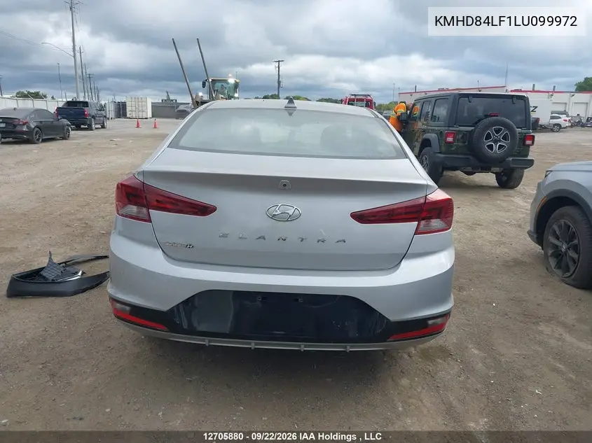 2020 HYUNDAI ELANTRA VIN KMHD84LF1LU099972 — фото 16