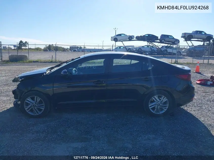 2020 HYUNDAI ELANTRA VIN KMHD84LF0LU924268 — фото 15