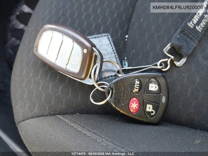 2020 HYUNDAI ELANTRA VIN KMHD84LF9LU920008 — фото 10