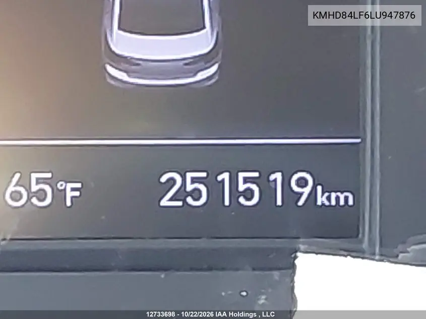 2020 HYUNDAI ELANTRA VIN KMHD84LF6LU947876 — фото 15