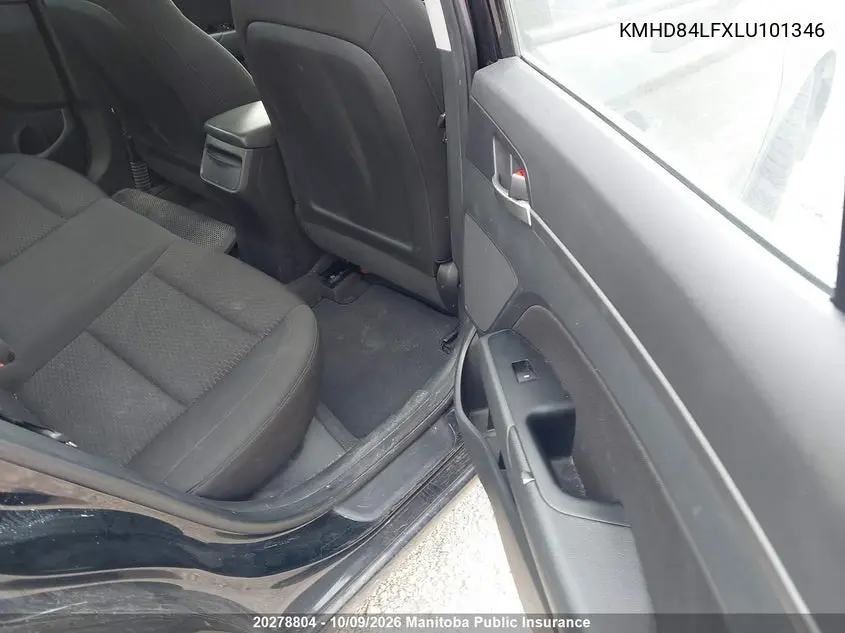 2020 HYUNDAI ELANTRA VIN KMHD84LFXLU101346 — фото 8