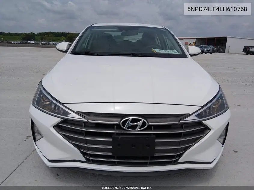 2020 HYUNDAI ELANTRA VIN 5NPD74LF4LH610768 — фото 15
