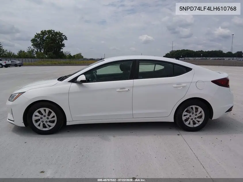 2020 HYUNDAI ELANTRA VIN 5NPD74LF4LH610768 — фото 17