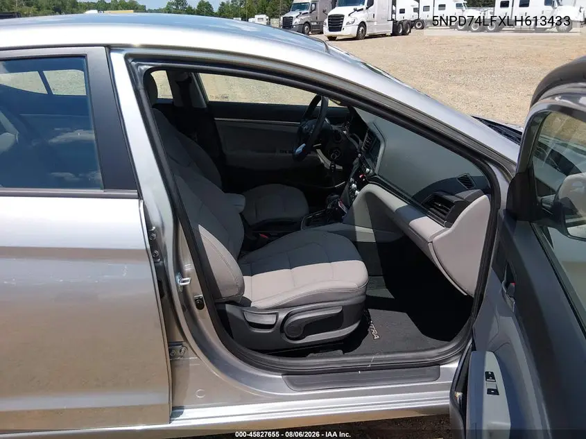 2020 HYUNDAI ELANTRA VIN 5NPD74LFXLH613433 — фото 5