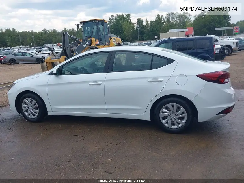 2020 HYUNDAI ELANTRA VIN 5NPD74LF3LH609174 — фото 17