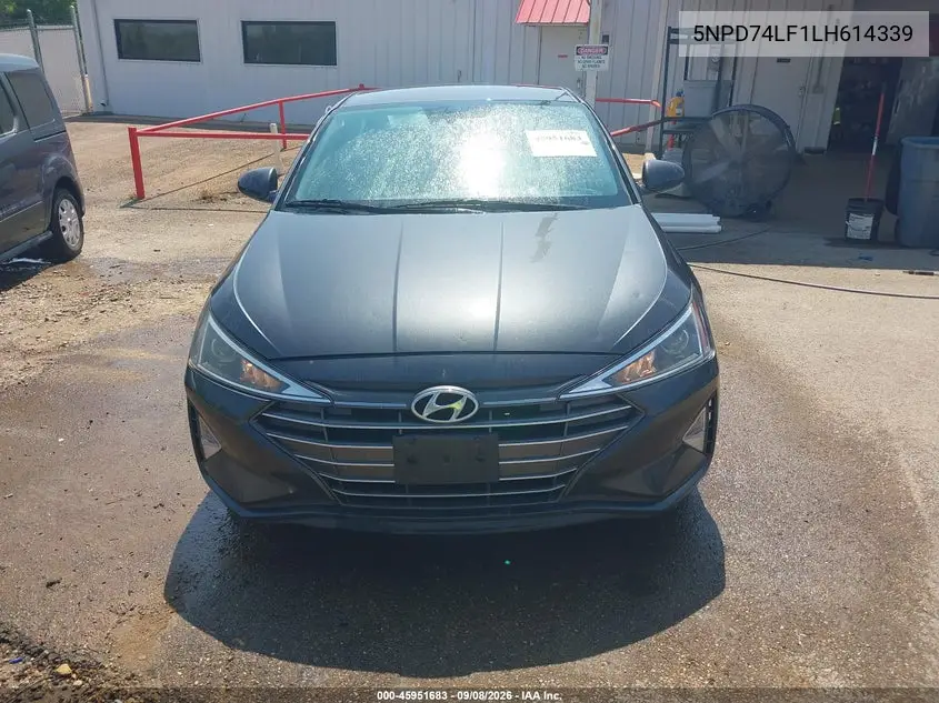 2020 HYUNDAI ELANTRA VIN 5NPD74LF1LH614339 — фото 12