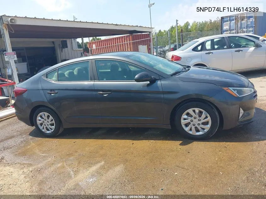 2020 HYUNDAI ELANTRA VIN 5NPD74LF1LH614339 — фото 13