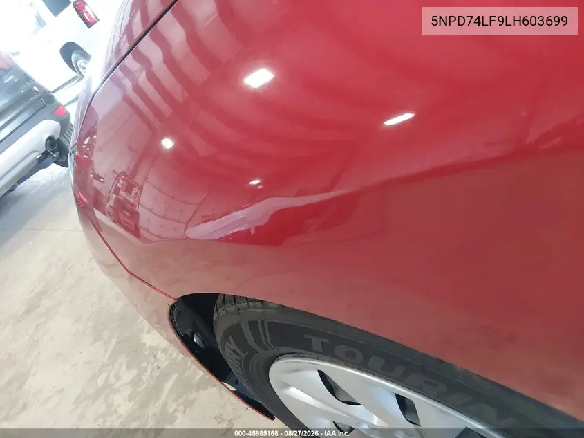 2020 HYUNDAI ELANTRA VIN 5NPD74LF9LH603699 — фото 6