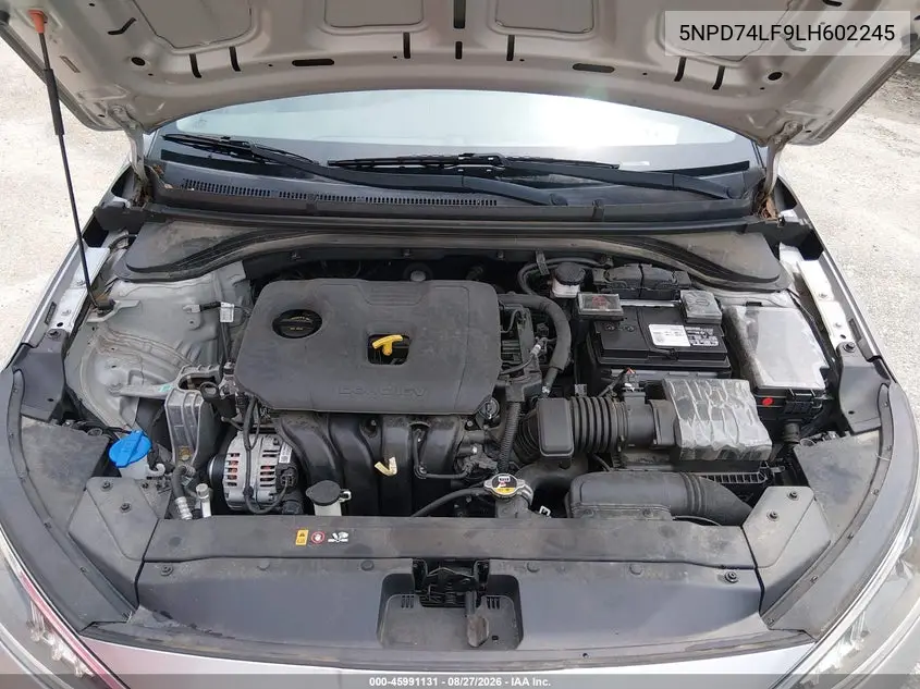 2020 HYUNDAI ELANTRA VIN 5NPD74LF9LH602245 — фото 10