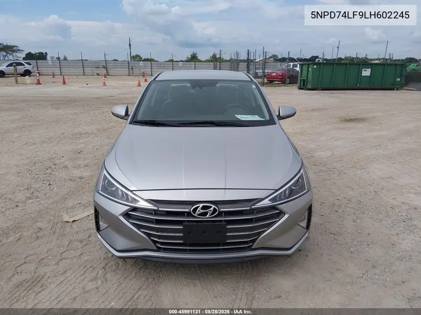 2020 HYUNDAI ELANTRA VIN 5NPD74LF9LH602245 — фото 15