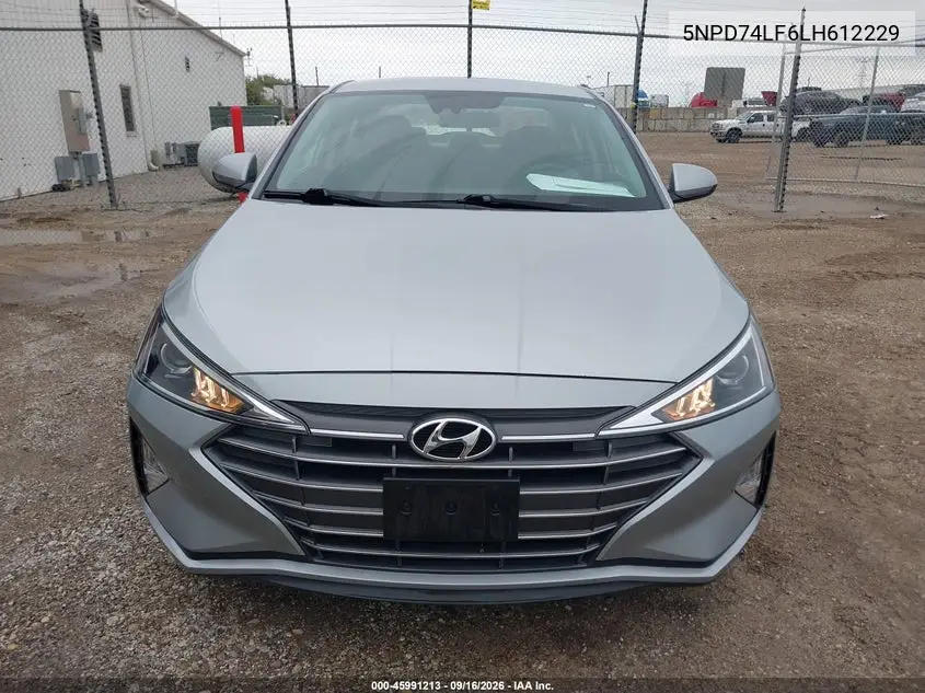 2020 HYUNDAI ELANTRA VIN 5NPD74LF6LH612229 — фото 14