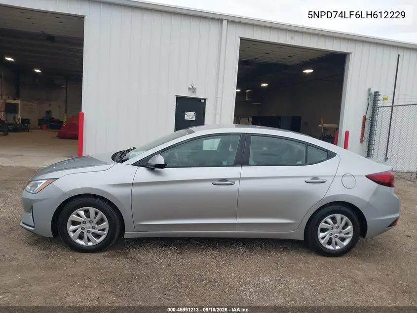 2020 HYUNDAI ELANTRA VIN 5NPD74LF6LH612229 — фото 16
