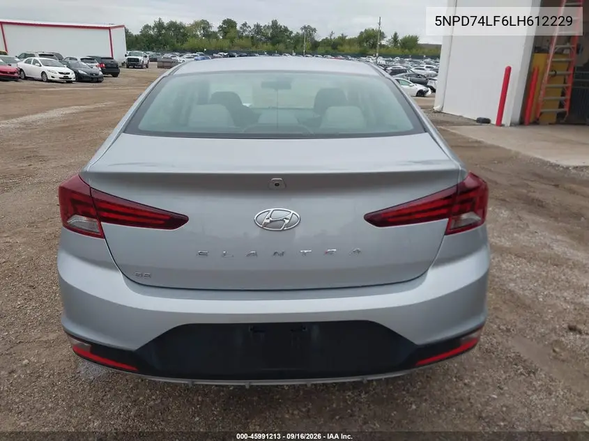 2020 HYUNDAI ELANTRA VIN 5NPD74LF6LH612229 — фото 18