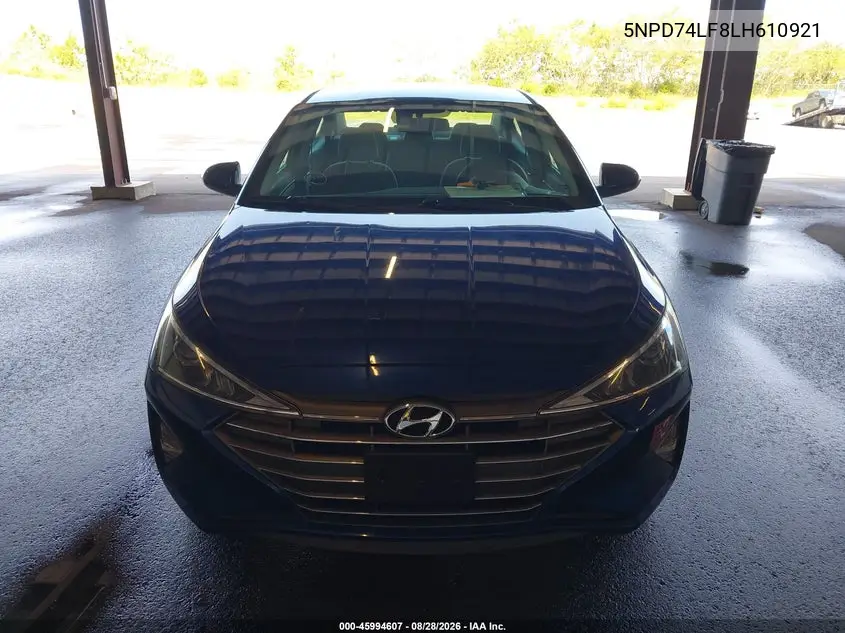 2020 HYUNDAI ELANTRA VIN 5NPD74LF8LH610921 — фото 17