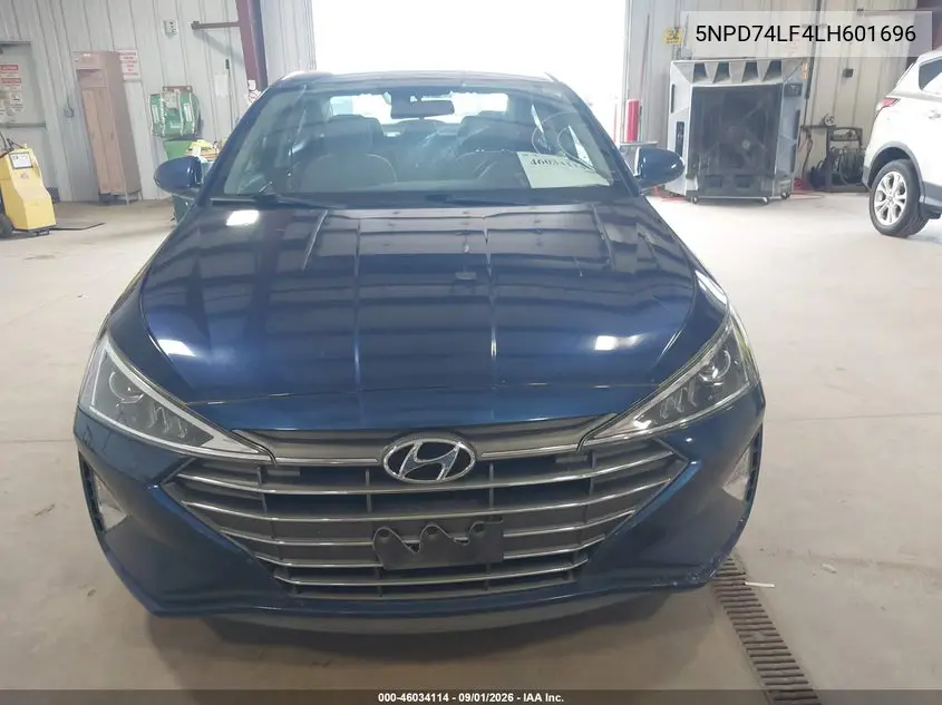 2020 HYUNDAI ELANTRA VIN 5NPD74LF4LH601696 — фото 16