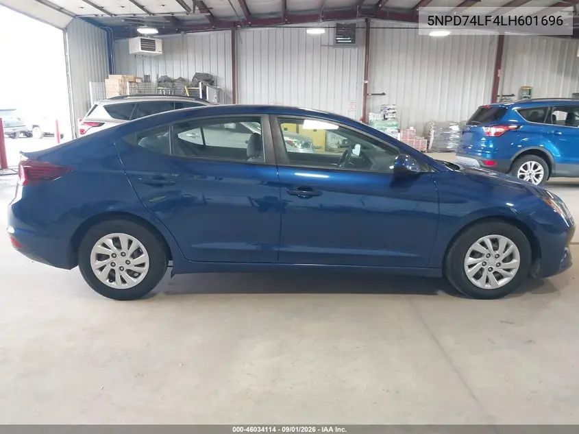 2020 HYUNDAI ELANTRA VIN 5NPD74LF4LH601696 — фото 17