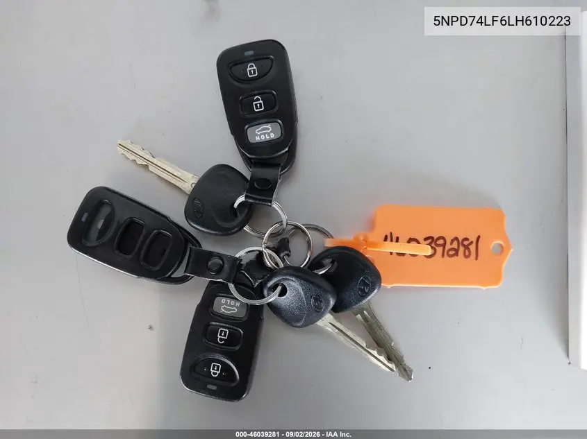 2020 HYUNDAI ELANTRA VIN 5NPD74LF6LH610223 — фото 11
