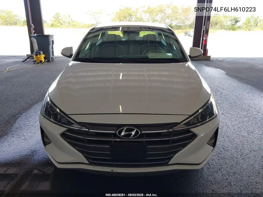 2020 HYUNDAI ELANTRA VIN 5NPD74LF6LH610223 — фото 17