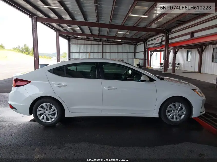 2020 HYUNDAI ELANTRA VIN 5NPD74LF6LH610223 — фото 18