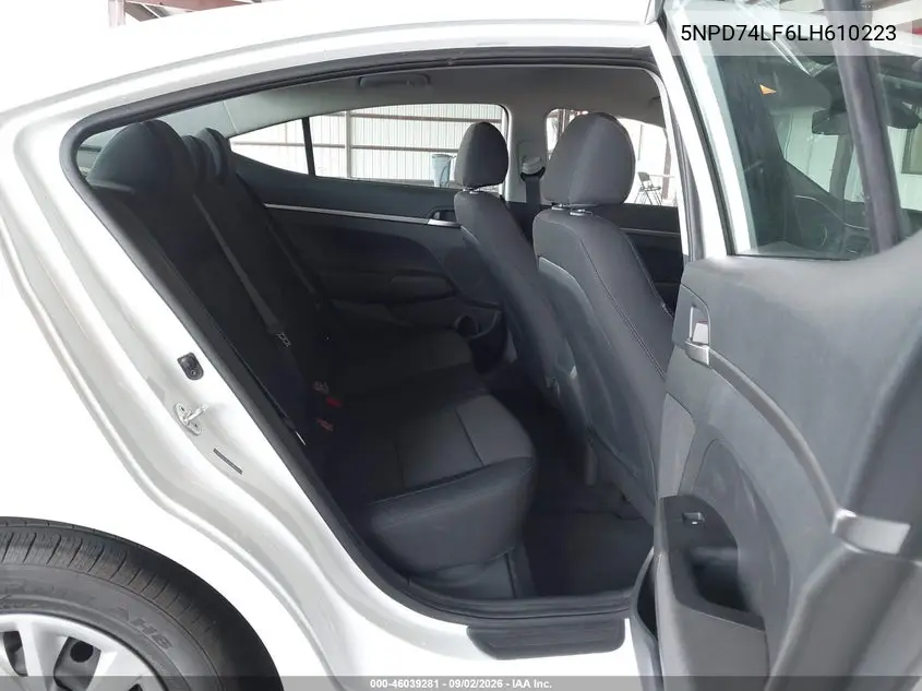 2020 HYUNDAI ELANTRA VIN 5NPD74LF6LH610223 — фото 8