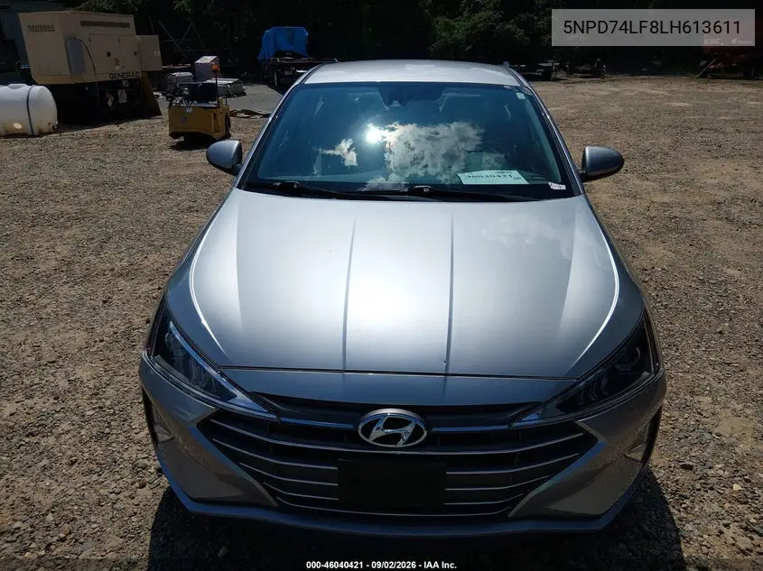2020 HYUNDAI ELANTRA VIN 5NPD74LF8LH613611 — фото 14