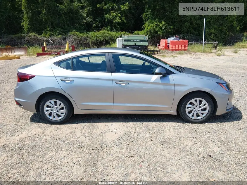 2020 HYUNDAI ELANTRA VIN 5NPD74LF8LH613611 — фото 15