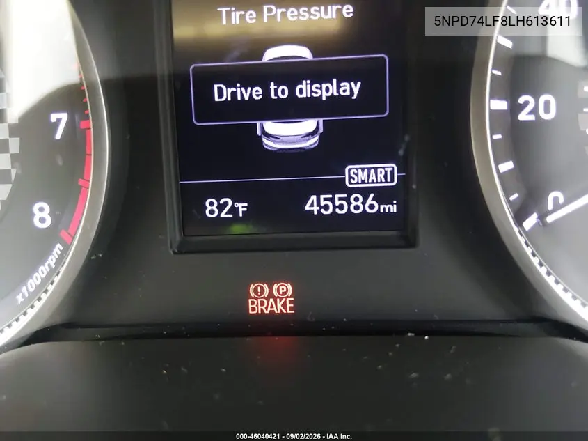 2020 HYUNDAI ELANTRA VIN 5NPD74LF8LH613611 — фото 17