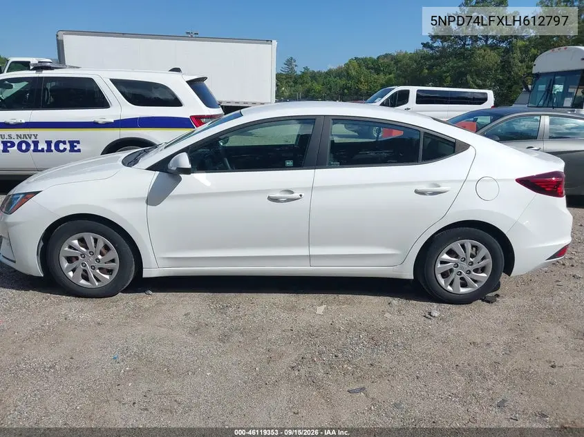 2020 HYUNDAI ELANTRA VIN 5NPD74LFXLH612797 — фото 14