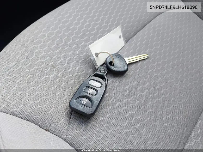 2020 HYUNDAI ELANTRA VIN 5NPD74LF9LH618090 — фото 11