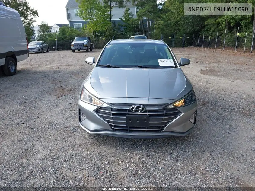 2020 HYUNDAI ELANTRA VIN 5NPD74LF9LH618090 — фото 12