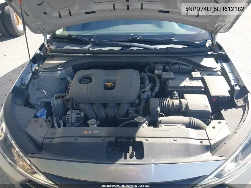 2020 HYUNDAI ELANTRA VIN 5NPD74LF6LH612182 — фото 10