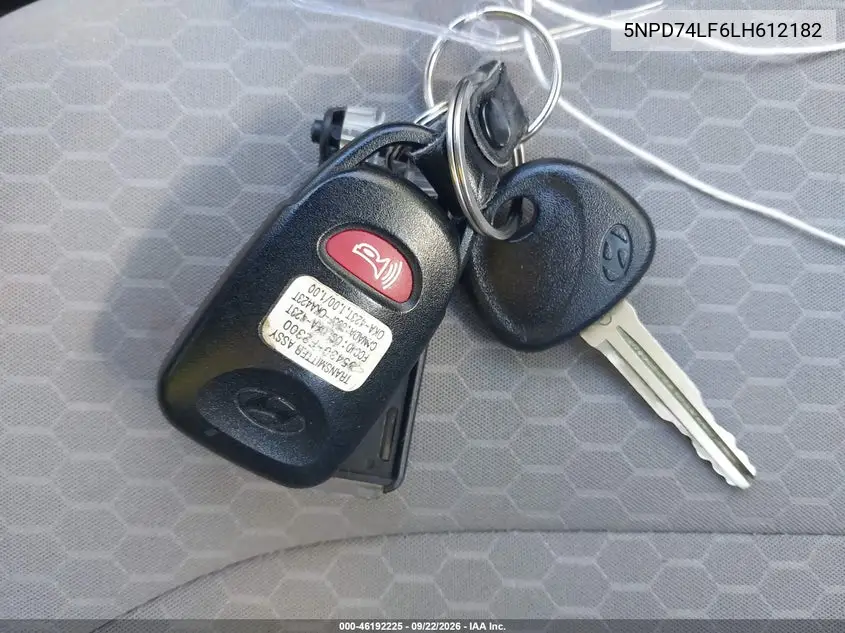 2020 HYUNDAI ELANTRA VIN 5NPD74LF6LH612182 — фото 11